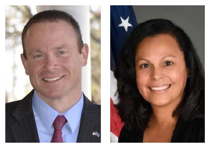 State Sen. Scott Martin and Lancaster City Councilwoman Janet Diaz