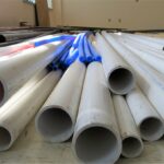 Lenghts of pipe that will be used in the Plumbing Technology program at Tec Centro West, seen on Thursday, March 11, 2021. (Source: Tim Stuhldreher) 