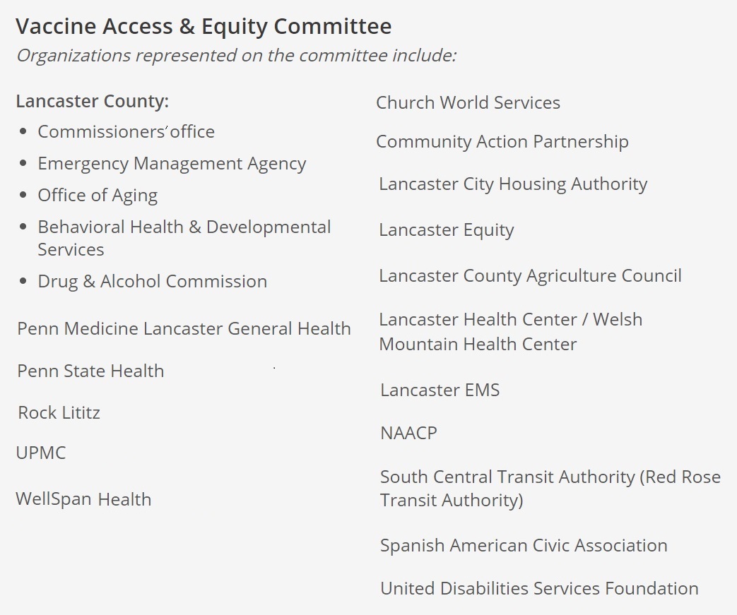 Vaccine Access Committee