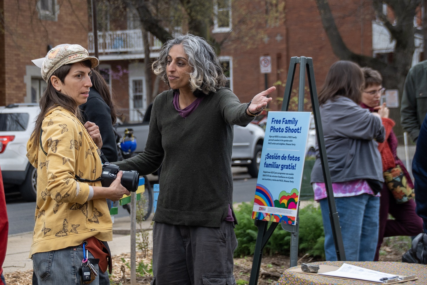 Shauna Yorty, left, and Zeshan Ismat. (Photo: Kevin Ressler)